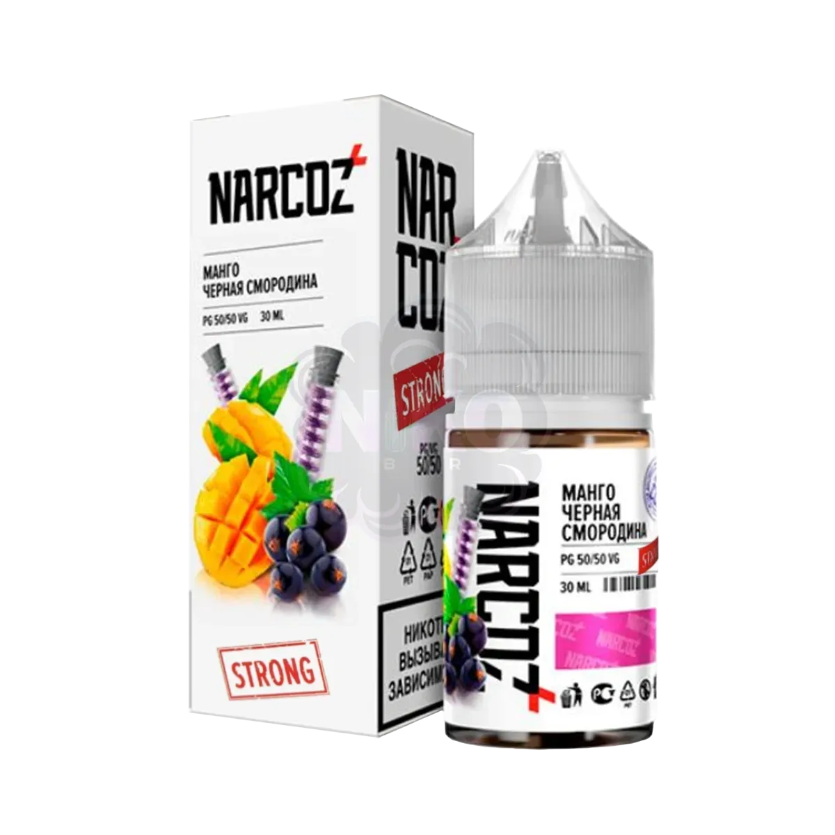 Narcoz Strong - Манго Черная Смородина Narcoz Strong - Манго Черная Смородина