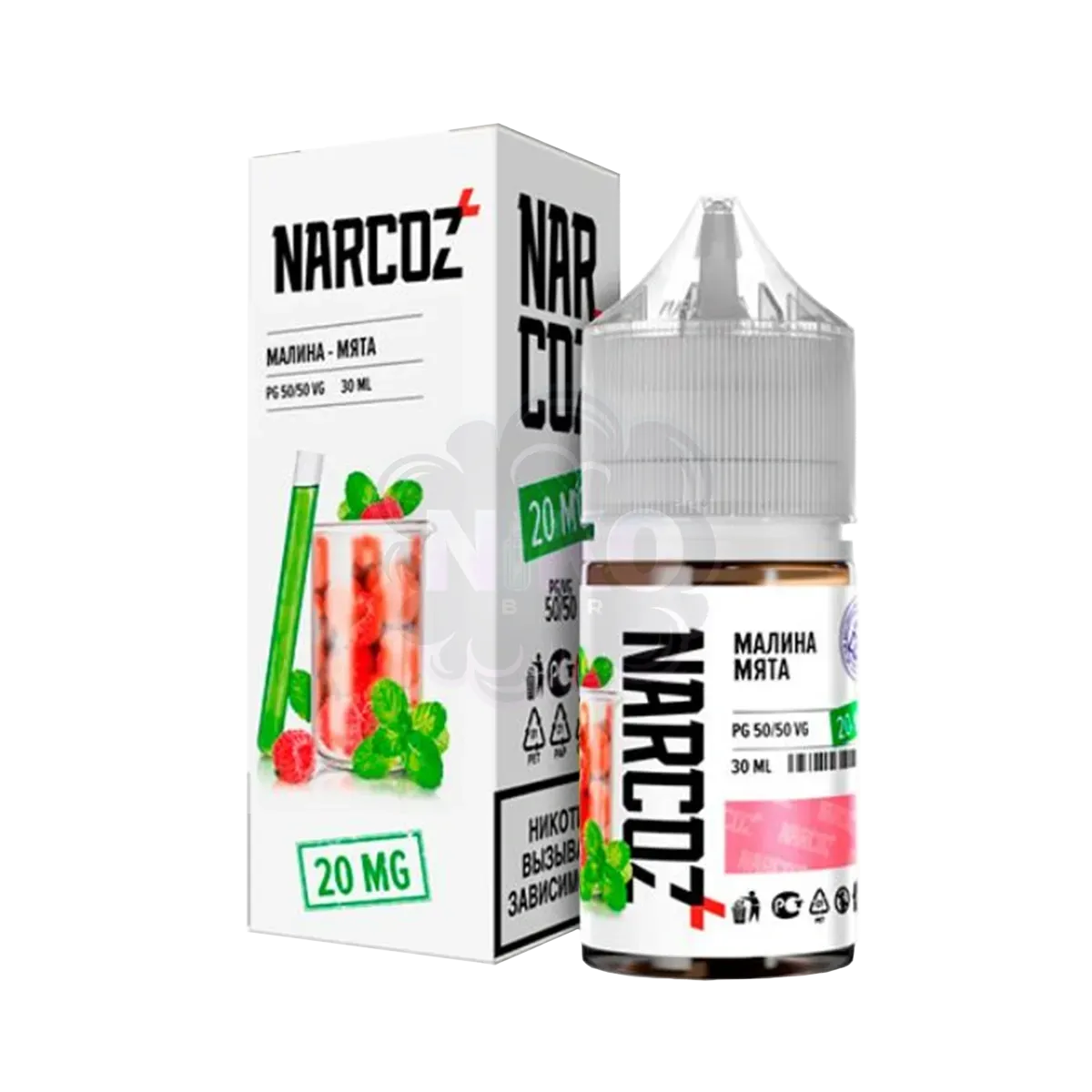 Narcoz Salt - Малина Мята Narcoz Salt - Малина Мята