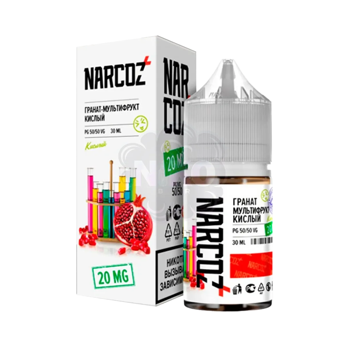 Narcoz Salt - Гранат Мультифрукт Кислый